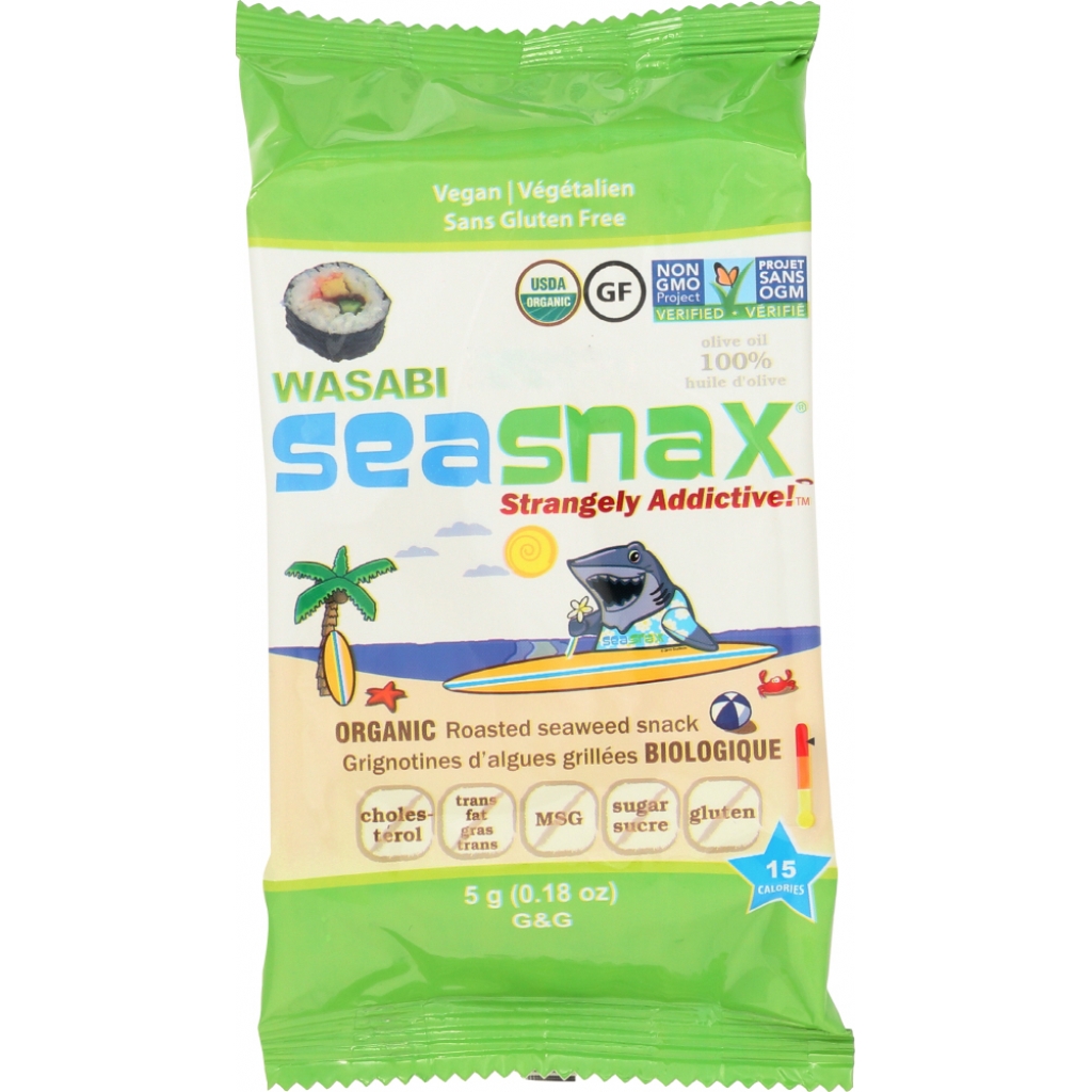 Wasabi Seaweed Snack Grab & Go - 0.18 oz