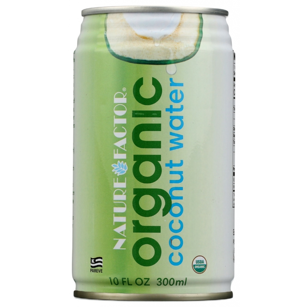 Organic Young Coconut Water, 10.1 oz