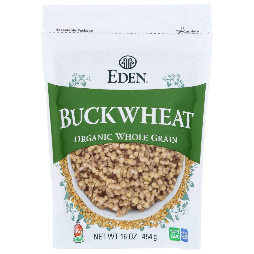 Organic Whole Grain Buckwheat, 16 oz