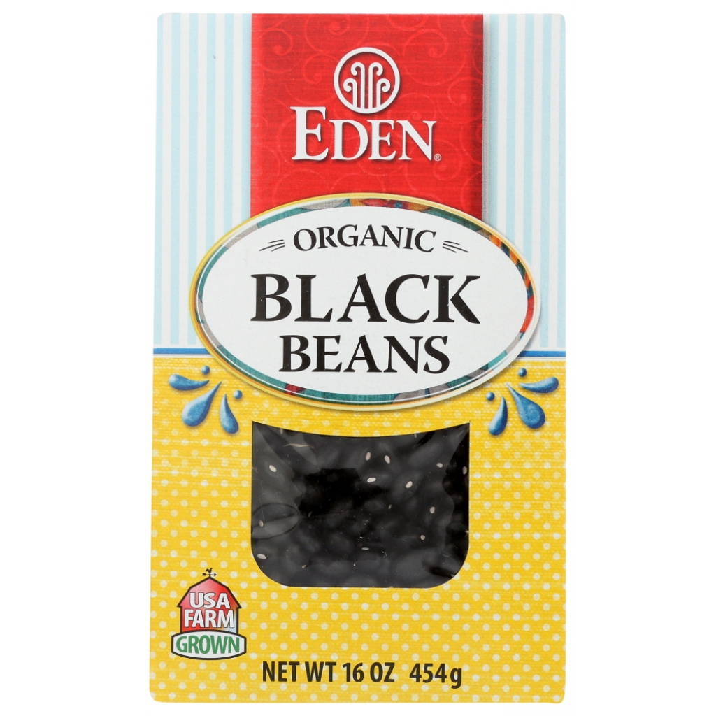 Organic Black Turtle Beans, 16 oz