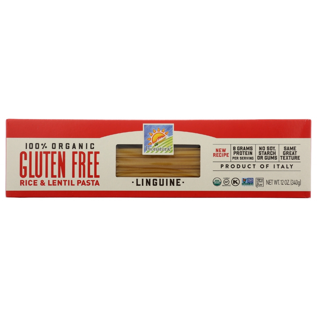 Organic Gluten-Free Rice and Lentil Linguine