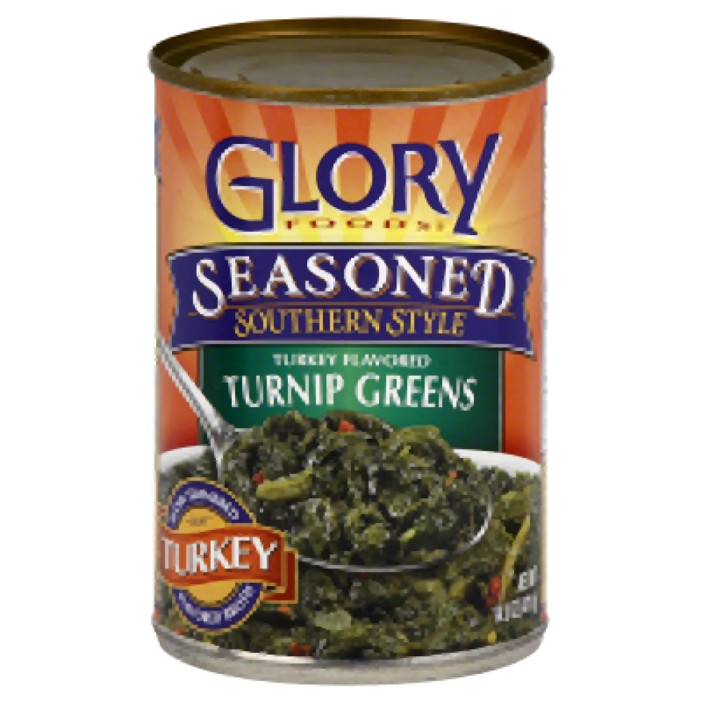 Turnip Greens with Smoked Turkey - Southern Style