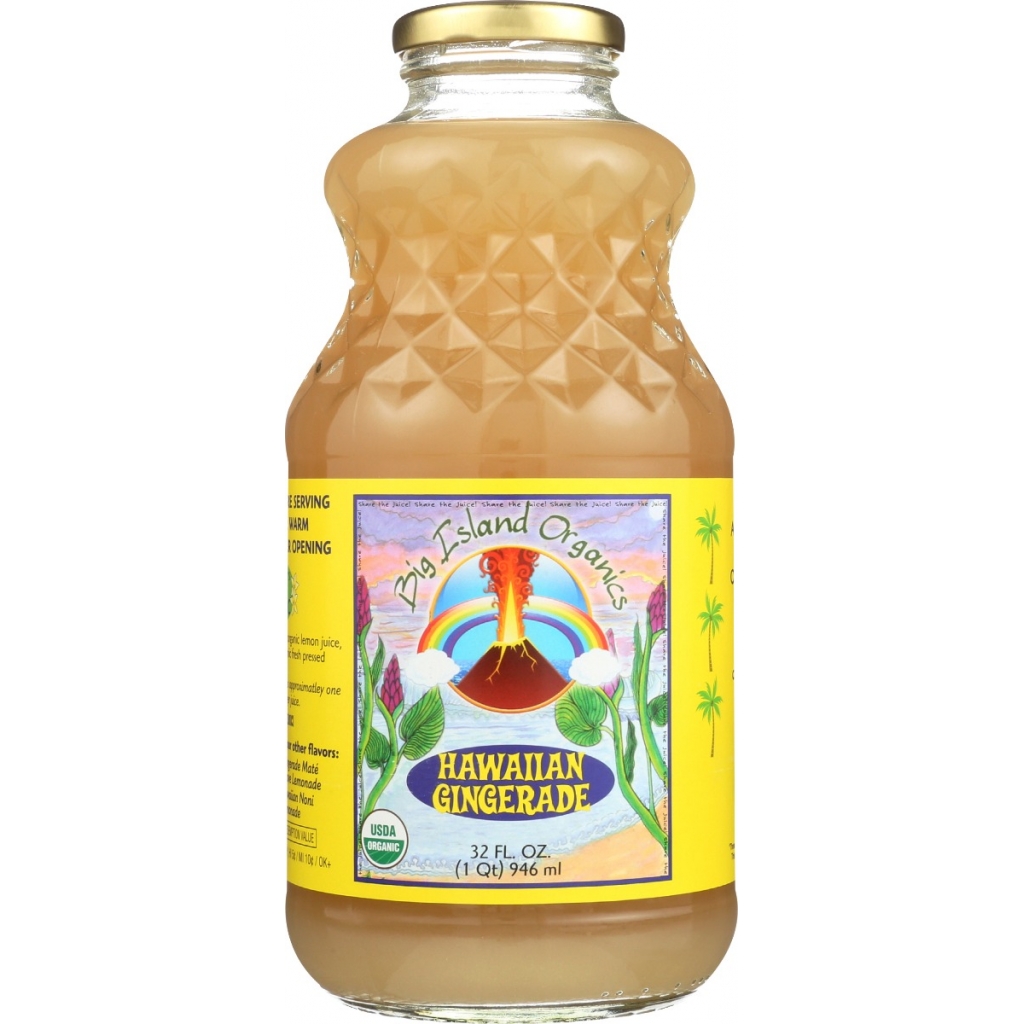 Organic Hawaiian Gingerade Juice - 32 oz