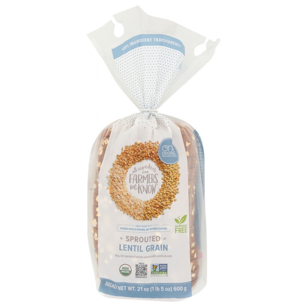 Veganic Lentil Grain Bread - 21 oz