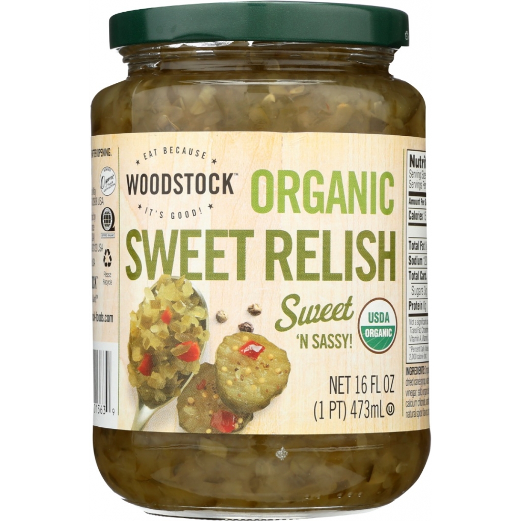 Organic Sweet Relish - 16 oz