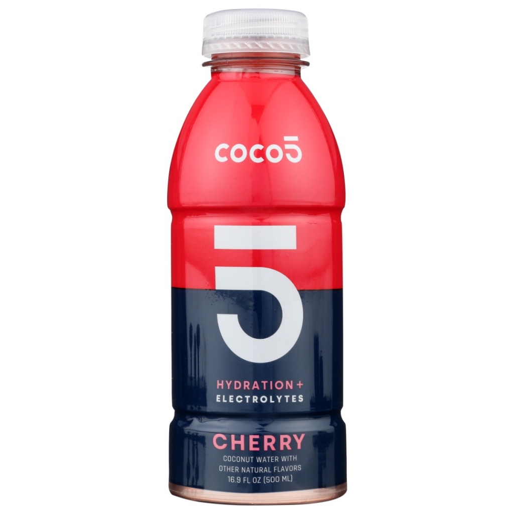 Coco5 Cherry Coconut Water - 16.9 Oz