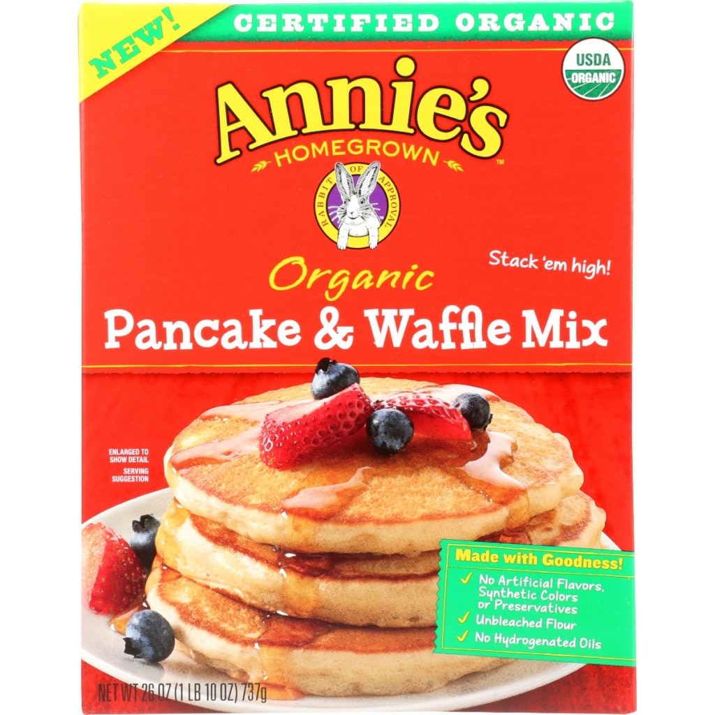 Organic Pancake & Waffle Mix, Classic Recipe