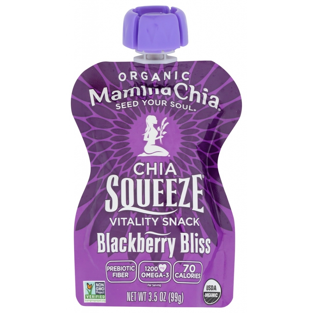 Organic Blackberry Bliss Chia Squeeze