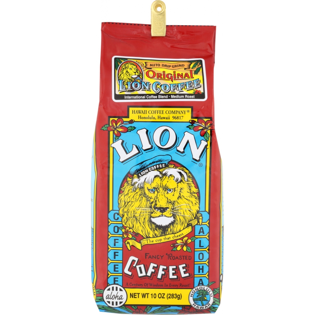 Lion Original Roast Coffee - 10 oz