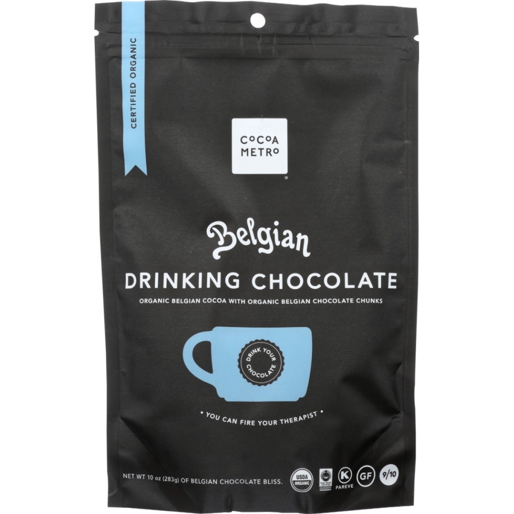 Belgian Drinking Chocolate Mix, Indulgent Cocoa