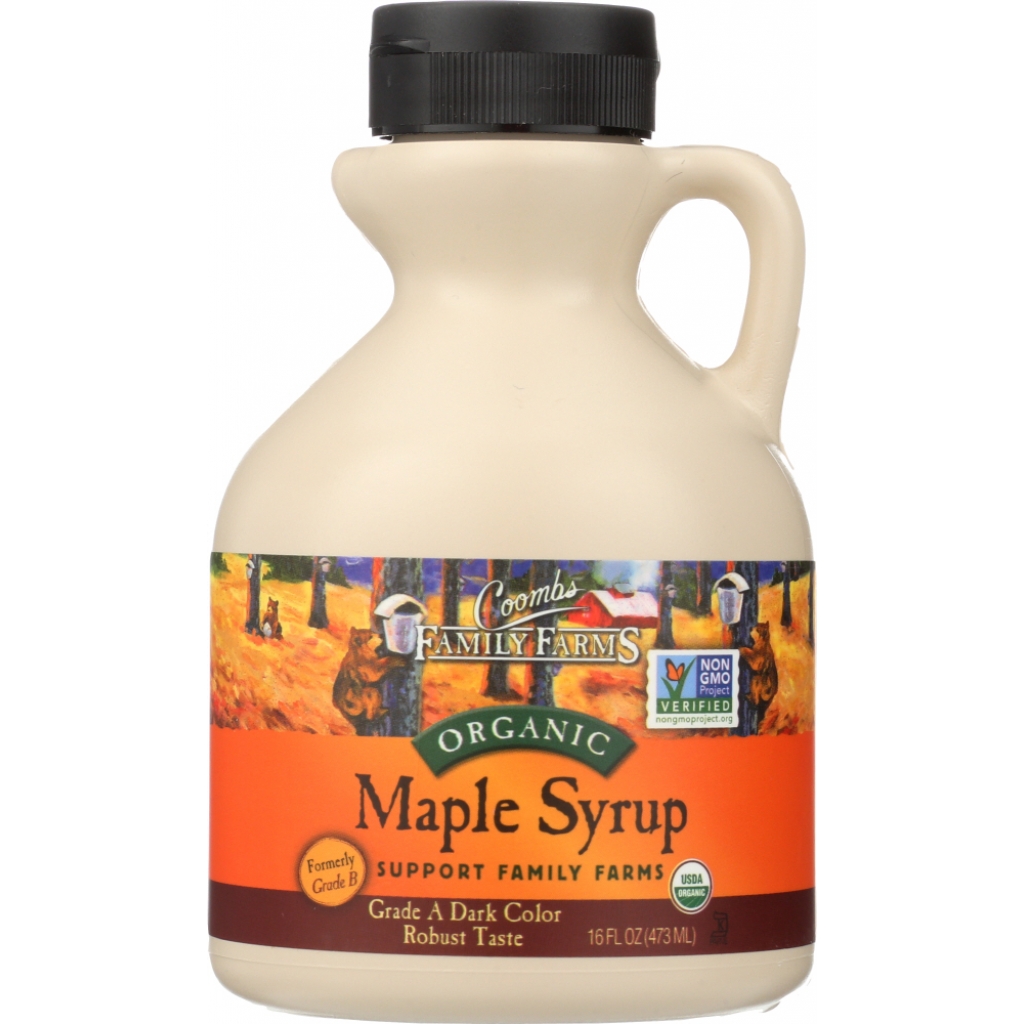 Organic Grade A Maple Syrup Jug - 16 oz