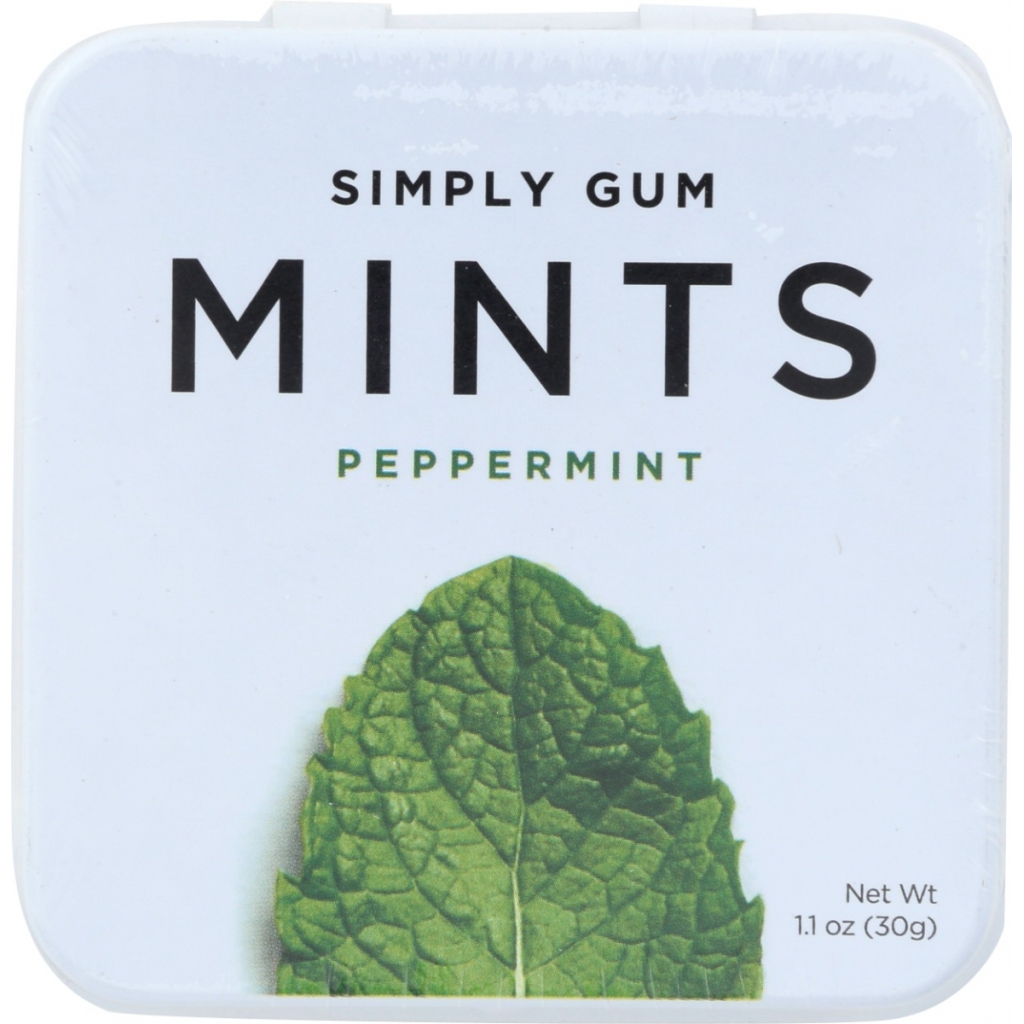 Natural Peppermint Mints - Refreshing on-the-Go, 30 gm