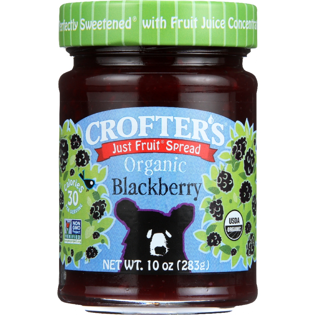 Organic Blackberry Fruit Spread - 10 OZ