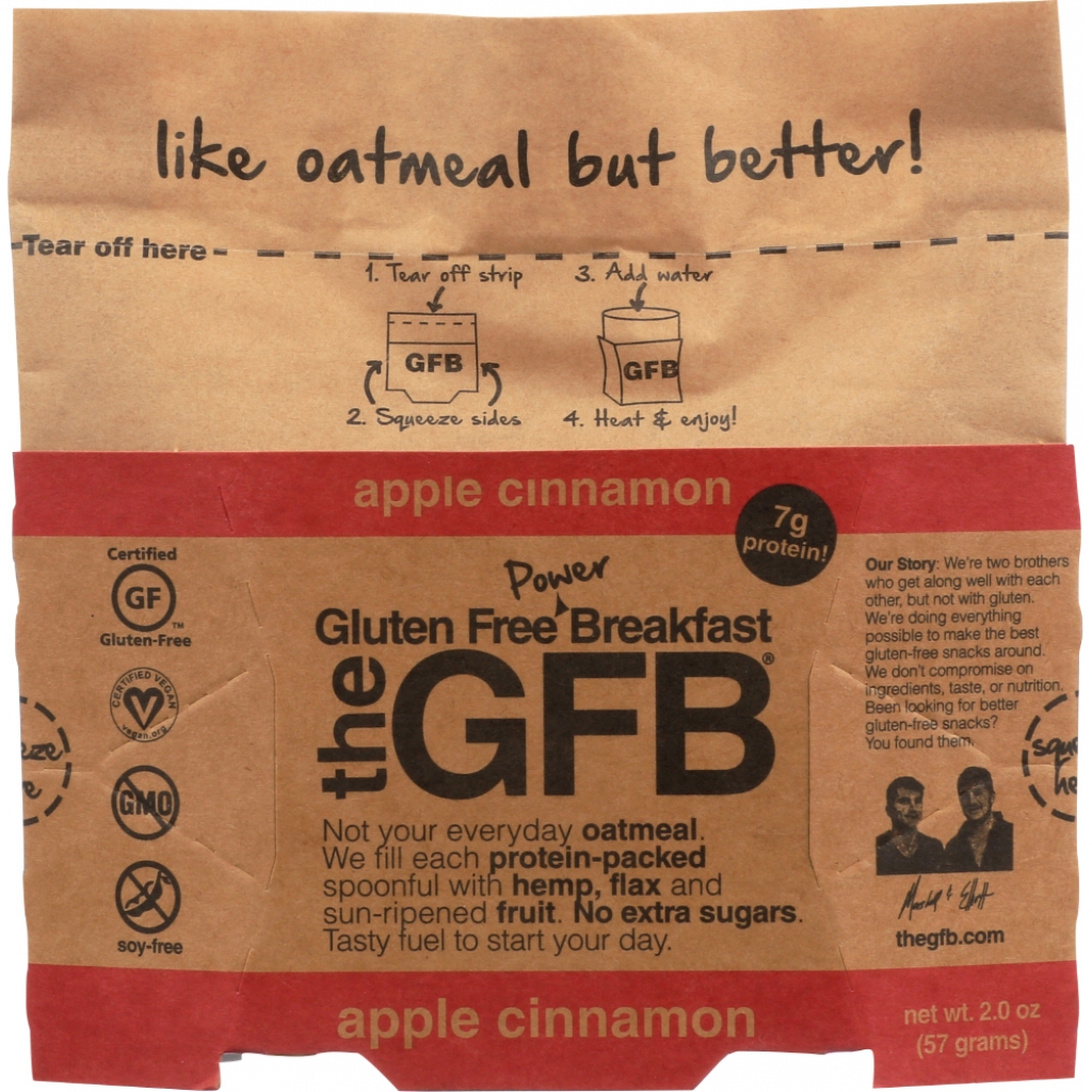 Apple Cinnamon Oatmeal - 2 oz