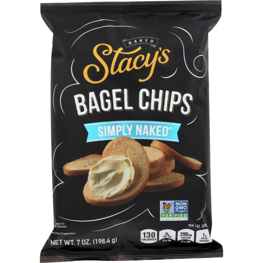 Simply Naked Bagel Chips - 7 oz