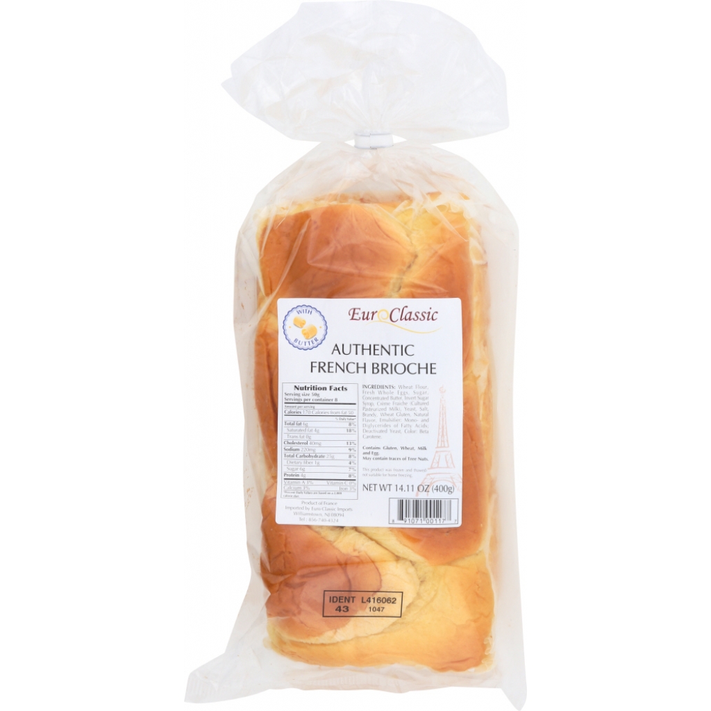 Authentic French Braided Brioche, 14.11 oz