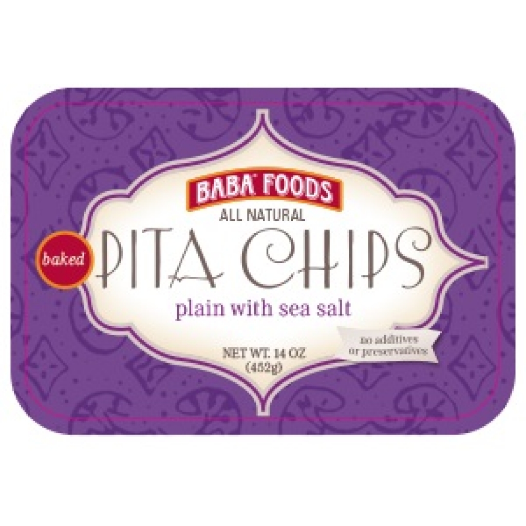 Plain Sea Salt Pita Chips (16 oz)