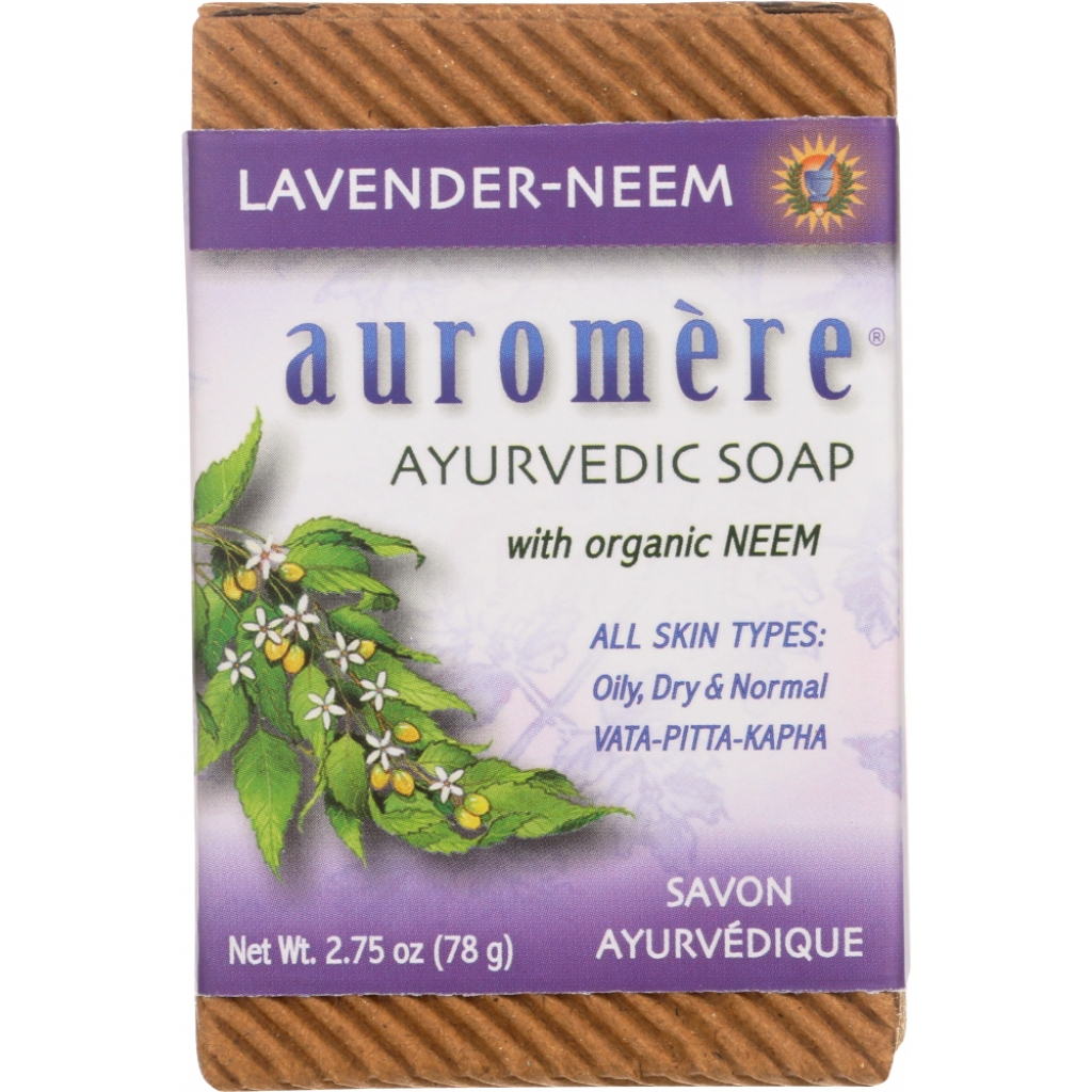 Lavender Neem Ayurvedic Soap Bar