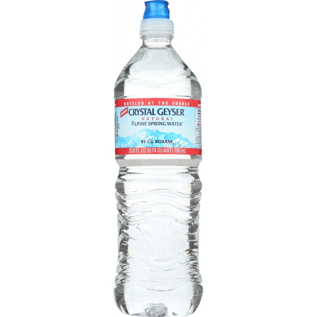 Natural Alpine Spring Water with Sport Cap