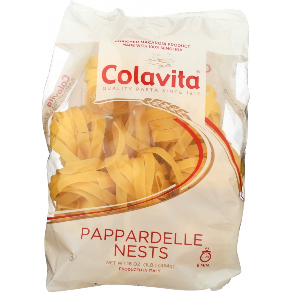 Authentic Pappardelle Pasta Nests