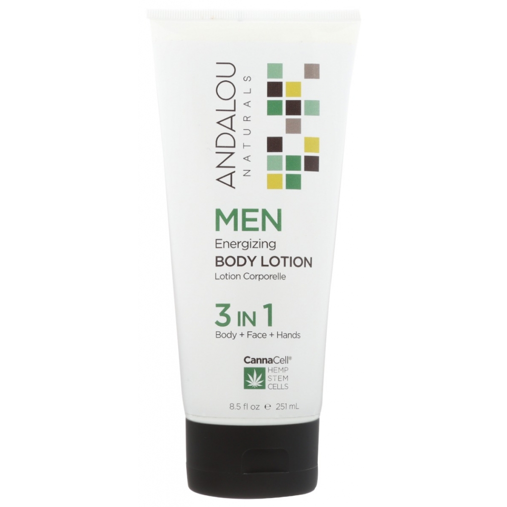 Revitalizing Men Energizing Body Lotion - 3-in-1 Formula