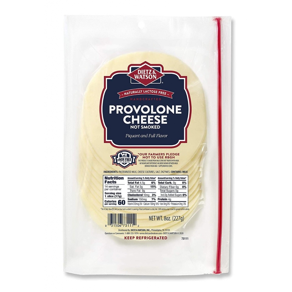 Sliced Provolone Cheese, 8 oz