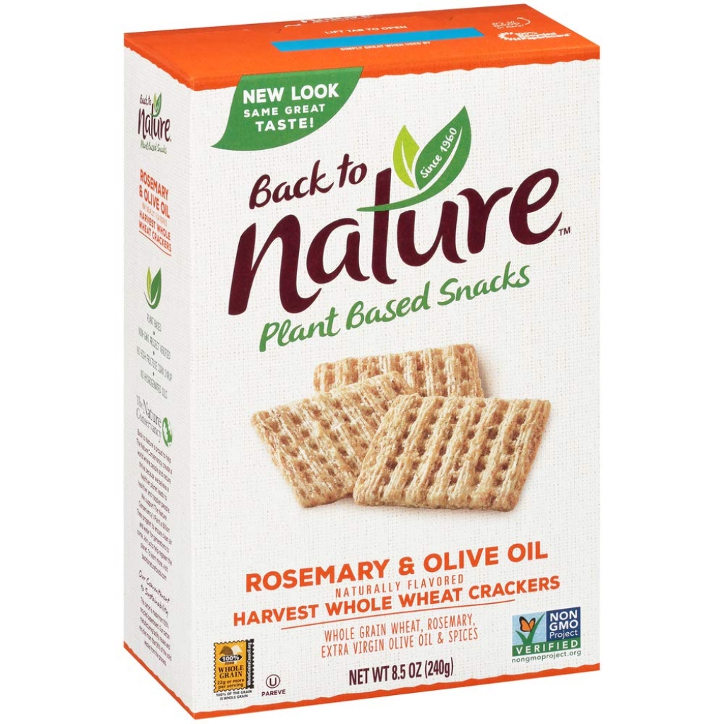 Rosemary Olive Oil Wheat Crackers