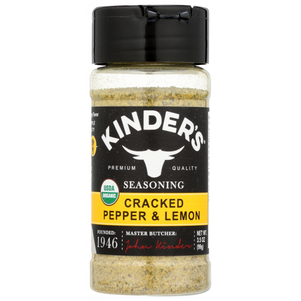 Organic Lemon Blend Seasoning Rub - 3.5 Oz.