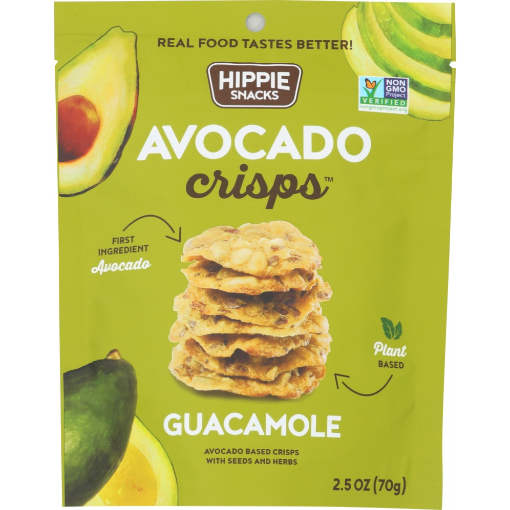 Crisp Avocado Guacamole Chips - 2.5 oz