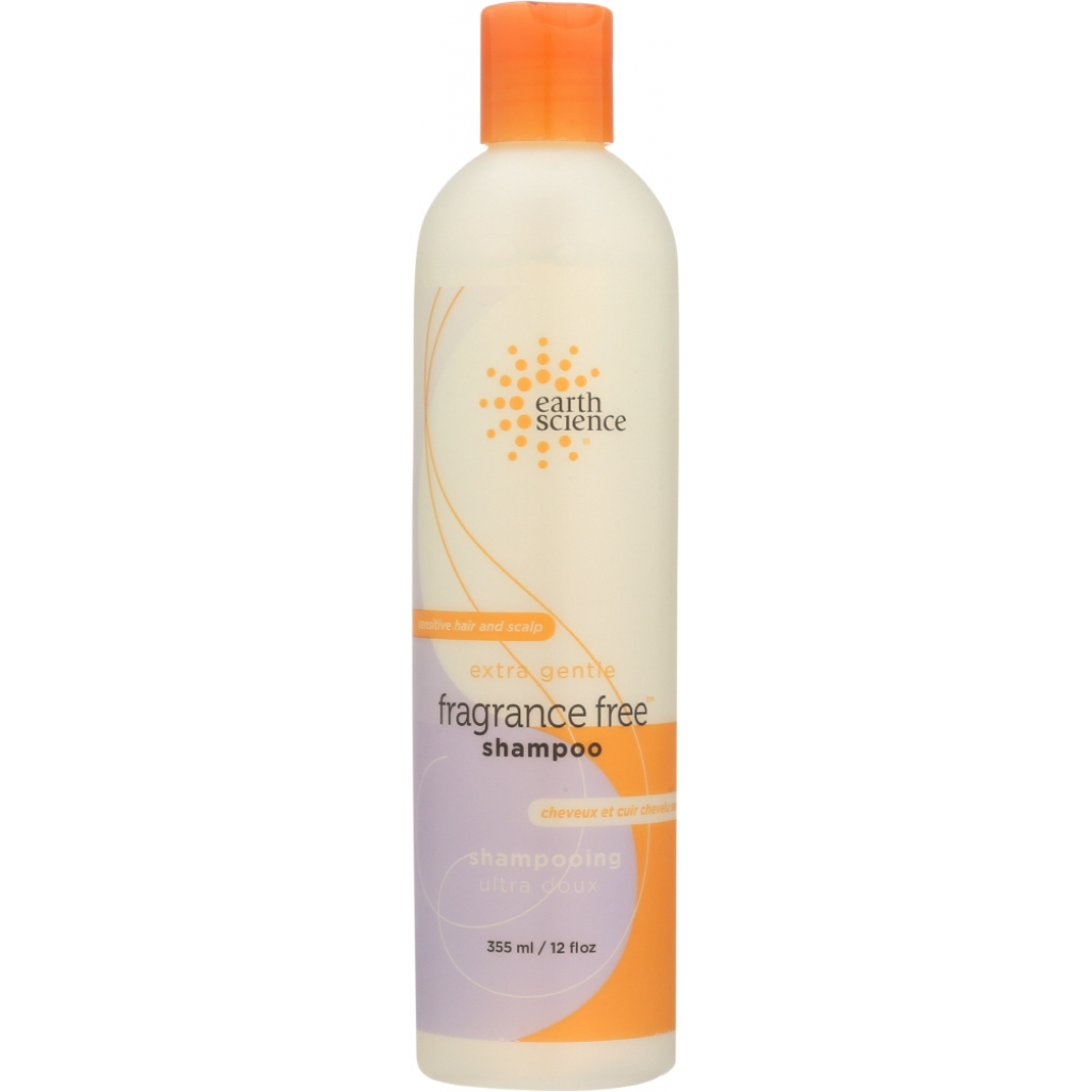 Ultra-Gentle Fragrance-Free Shampoo for Sensitive Scalp, 12 oz