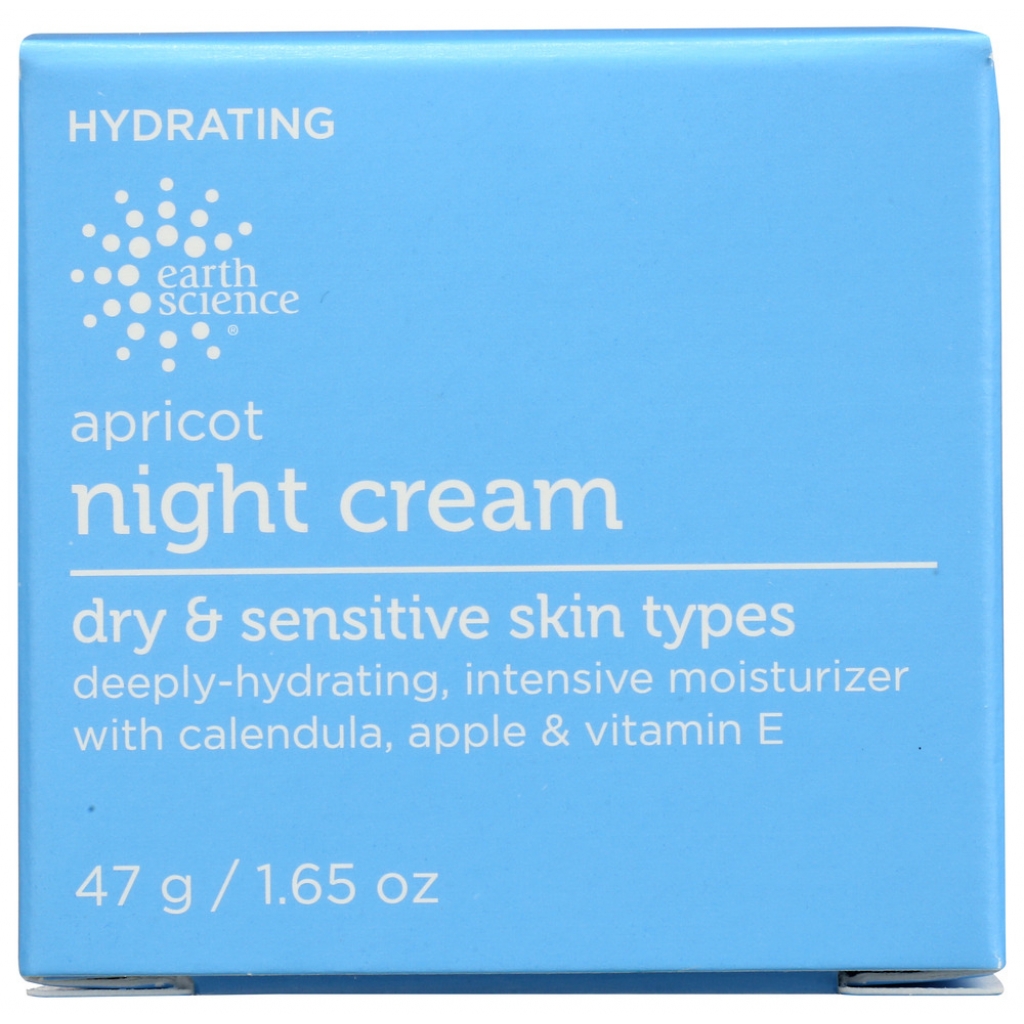 Earth Science Apricot Night Cream - 1.65 oz