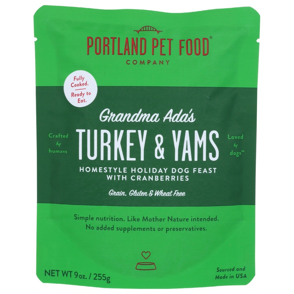 Turkey and Yams Dog Food - 9 oz