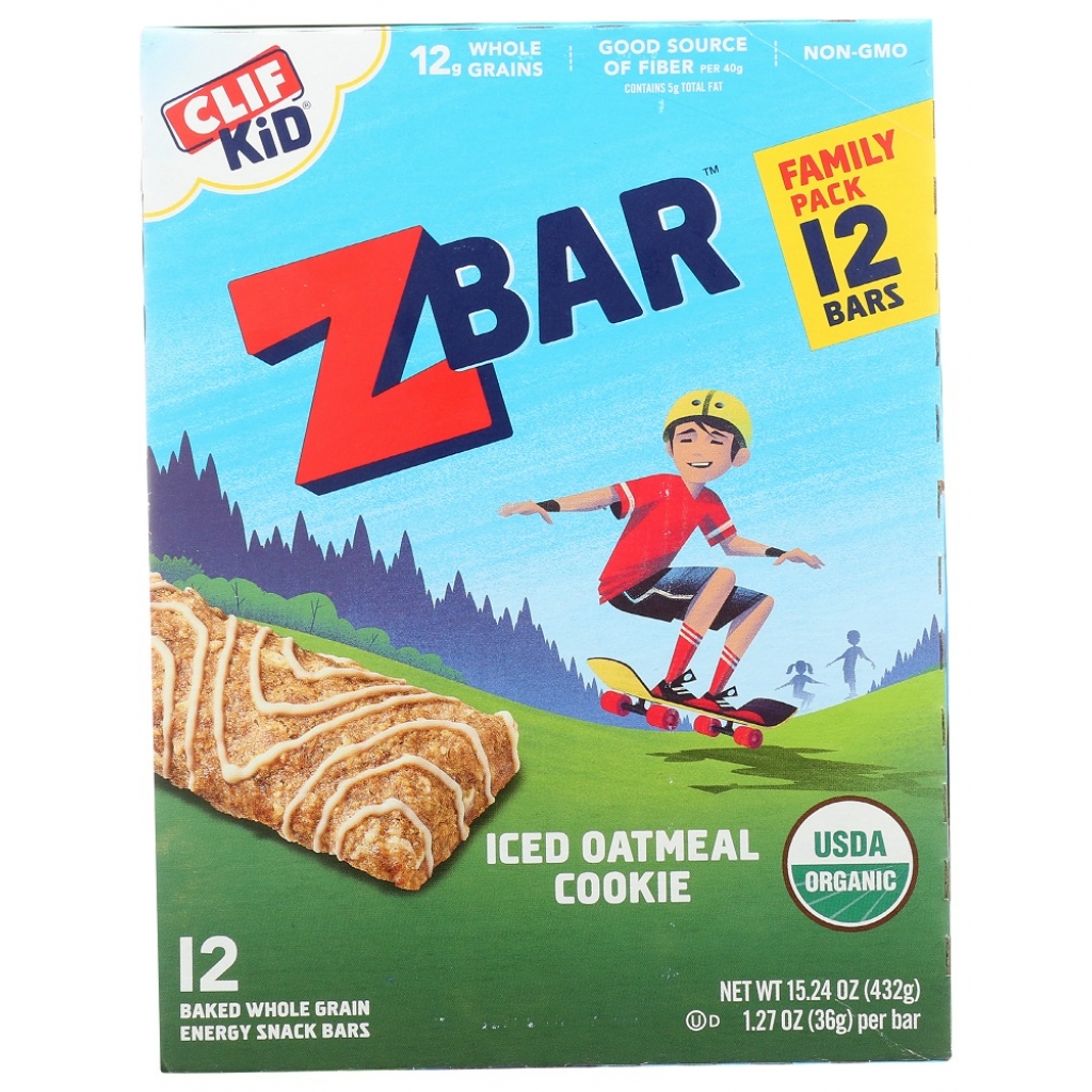 Iced Oatmeal Cookie ZBar Family Pack - 15.24 oz