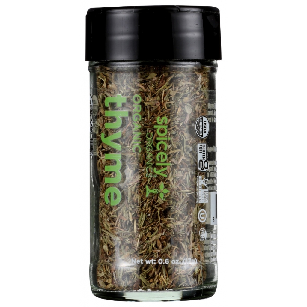 Organic Whole Thyme Jar