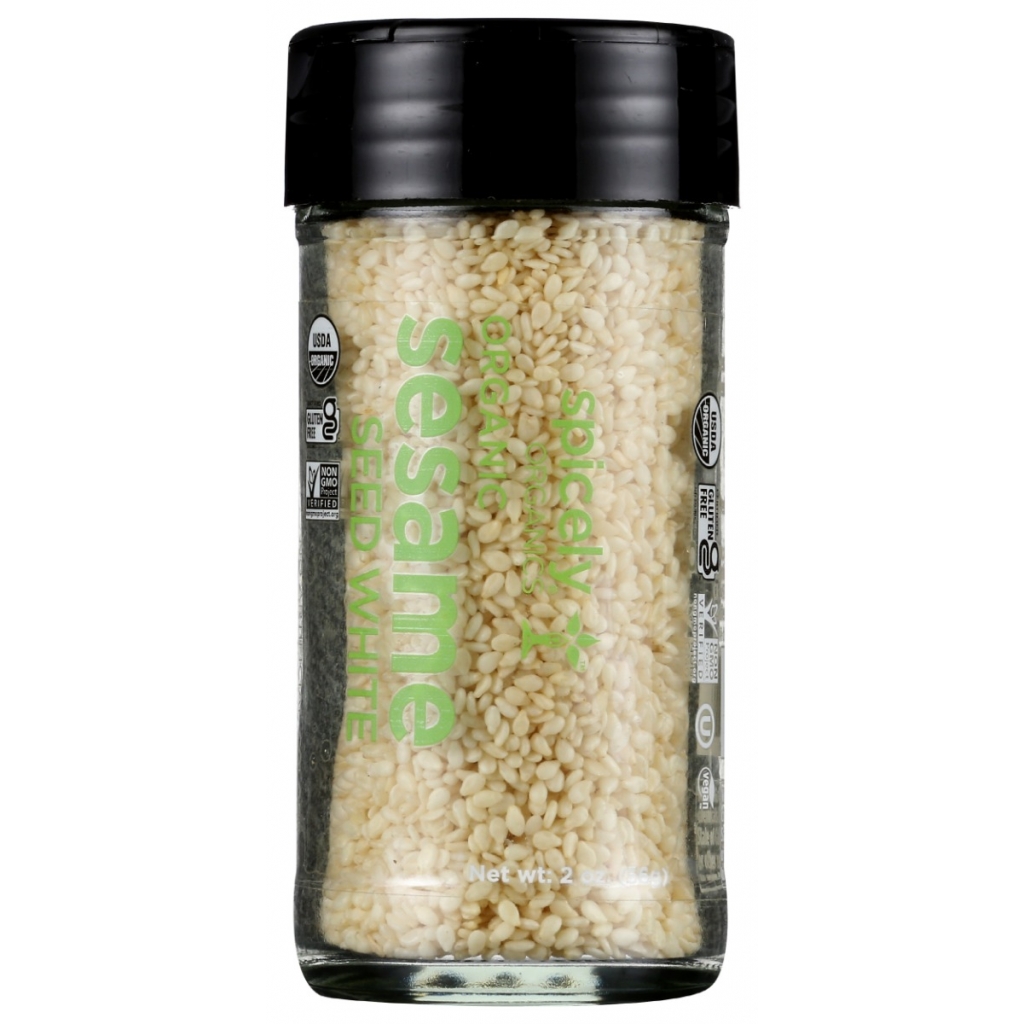 Organic White Sesame Seeds - 2 oz