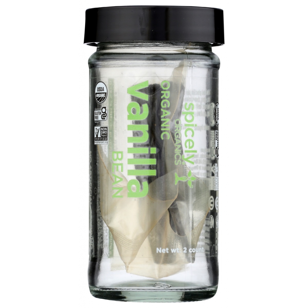 Organic Vanilla Bean Jar - Premium Flavoring