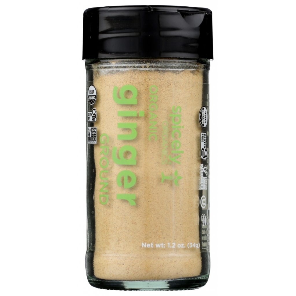 Versatile Organic Ground Ginger, 1.2 oz