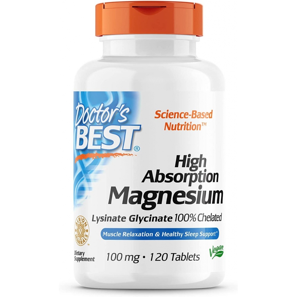 High Absorption Magnesium 100 mg, 120 Tablets