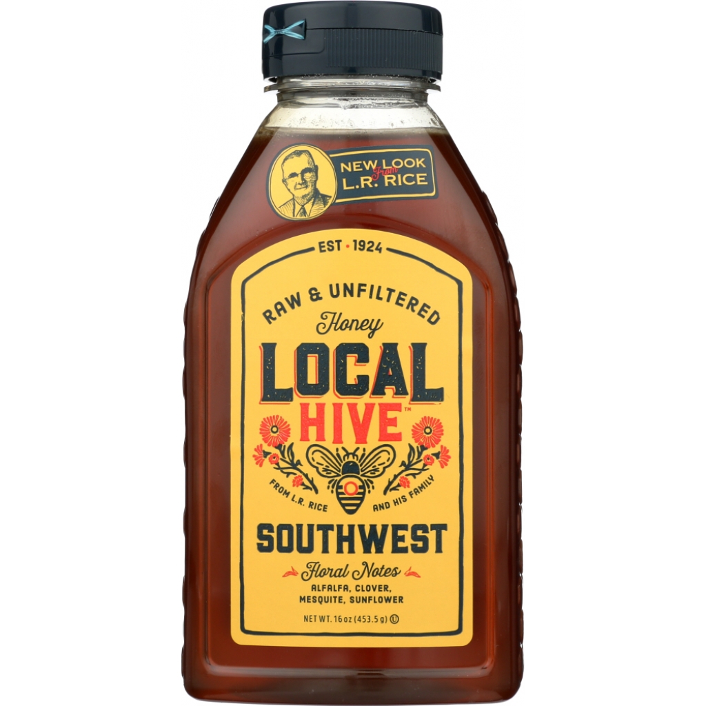 Raw and Unfiltered Southwest Honey, 16 oz