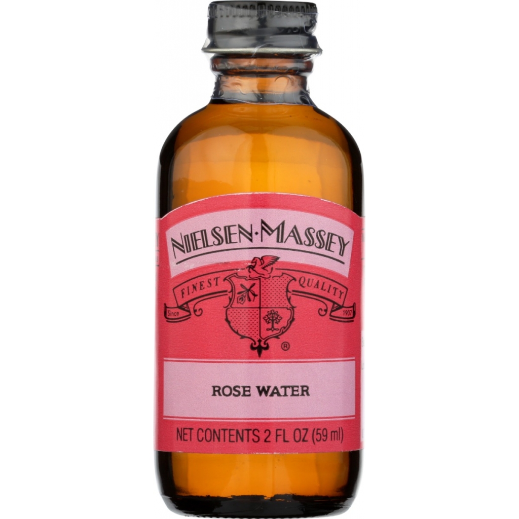 Rose Water Culinary Extract, 2 Oz