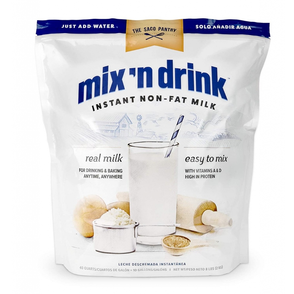 Instant Skim Milk Mix - 8 lbs