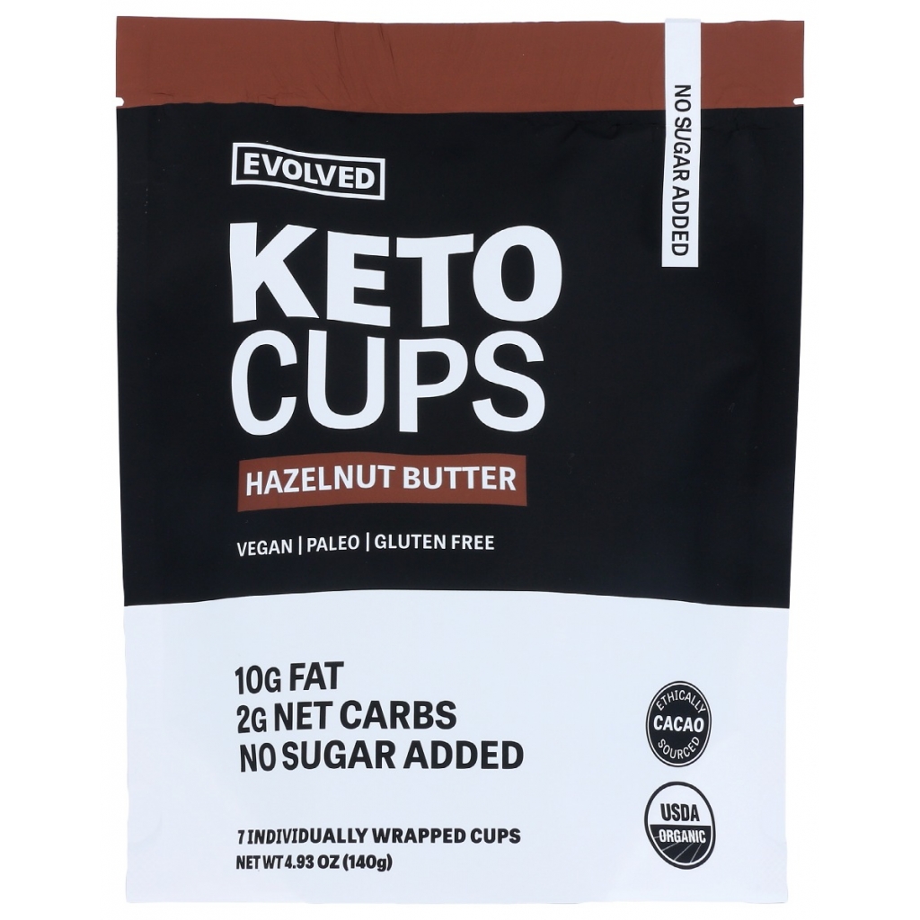 Keto Hazelnut Butter Cups, 4.93 Oz