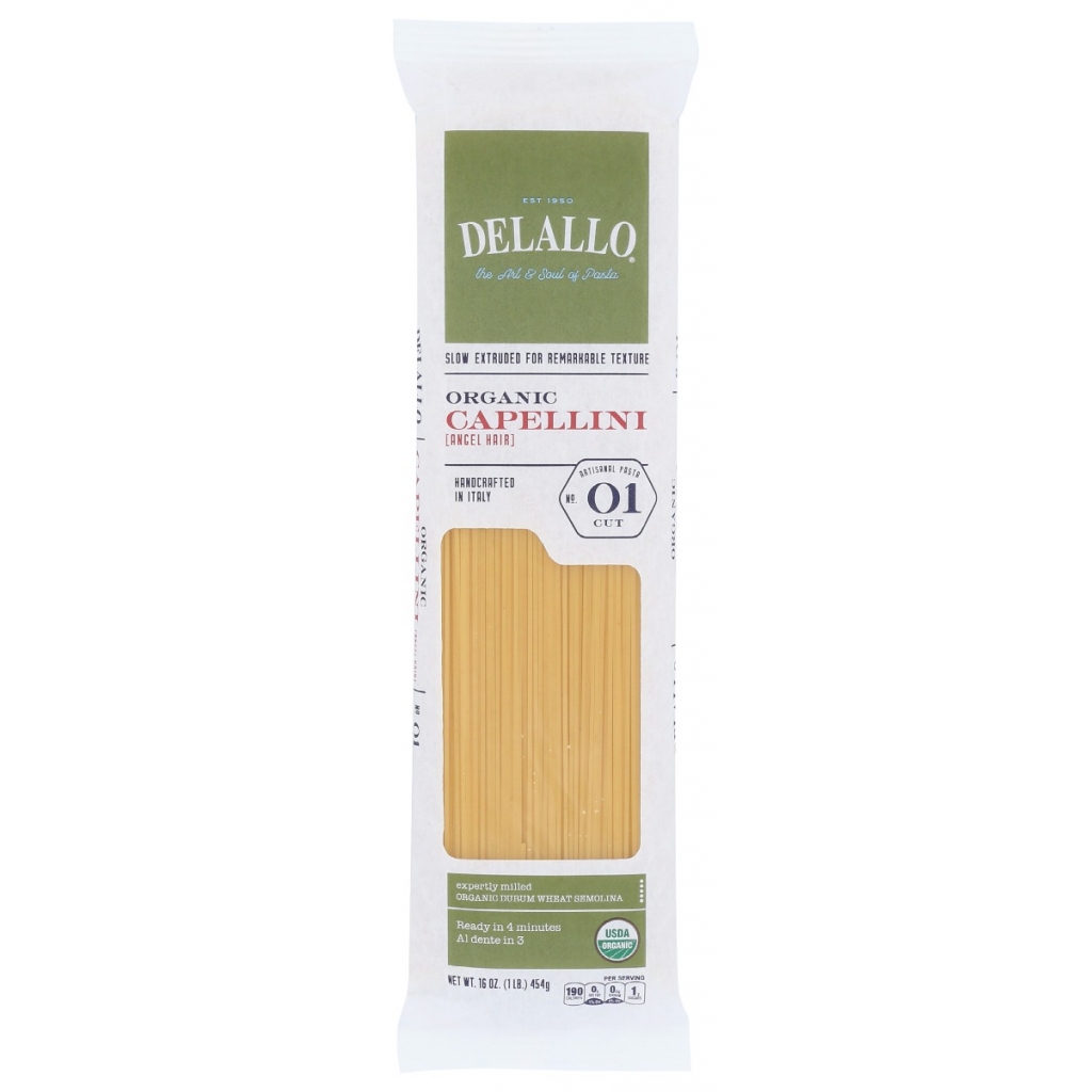 Organic Capellini Pasta, 1 lb