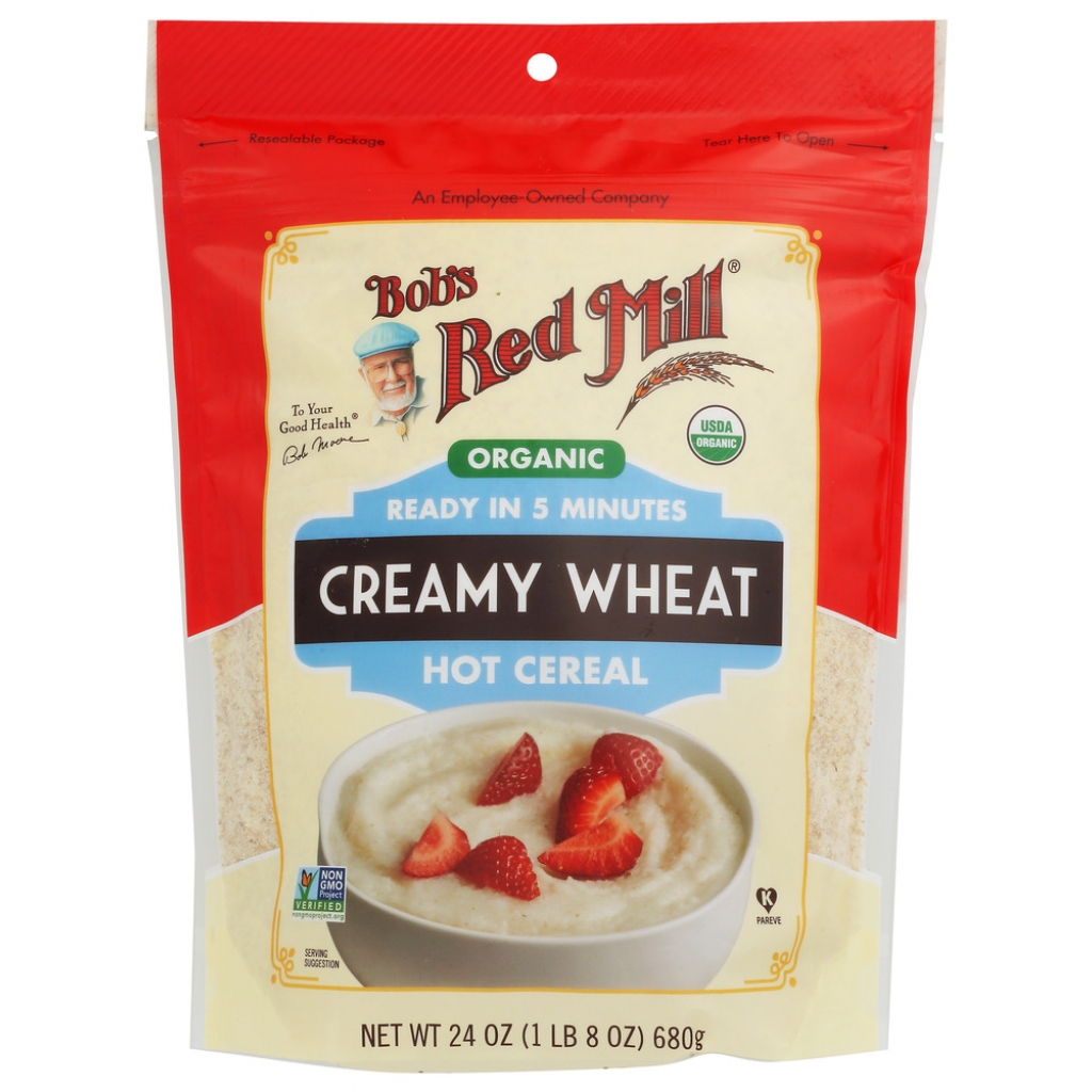 Organic Hot Cereal - Farina Wheat (24 oz)