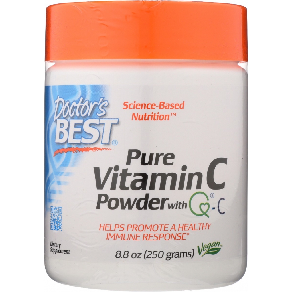 Doctor's Best Vitamin C Q-C Powder, 250 gm