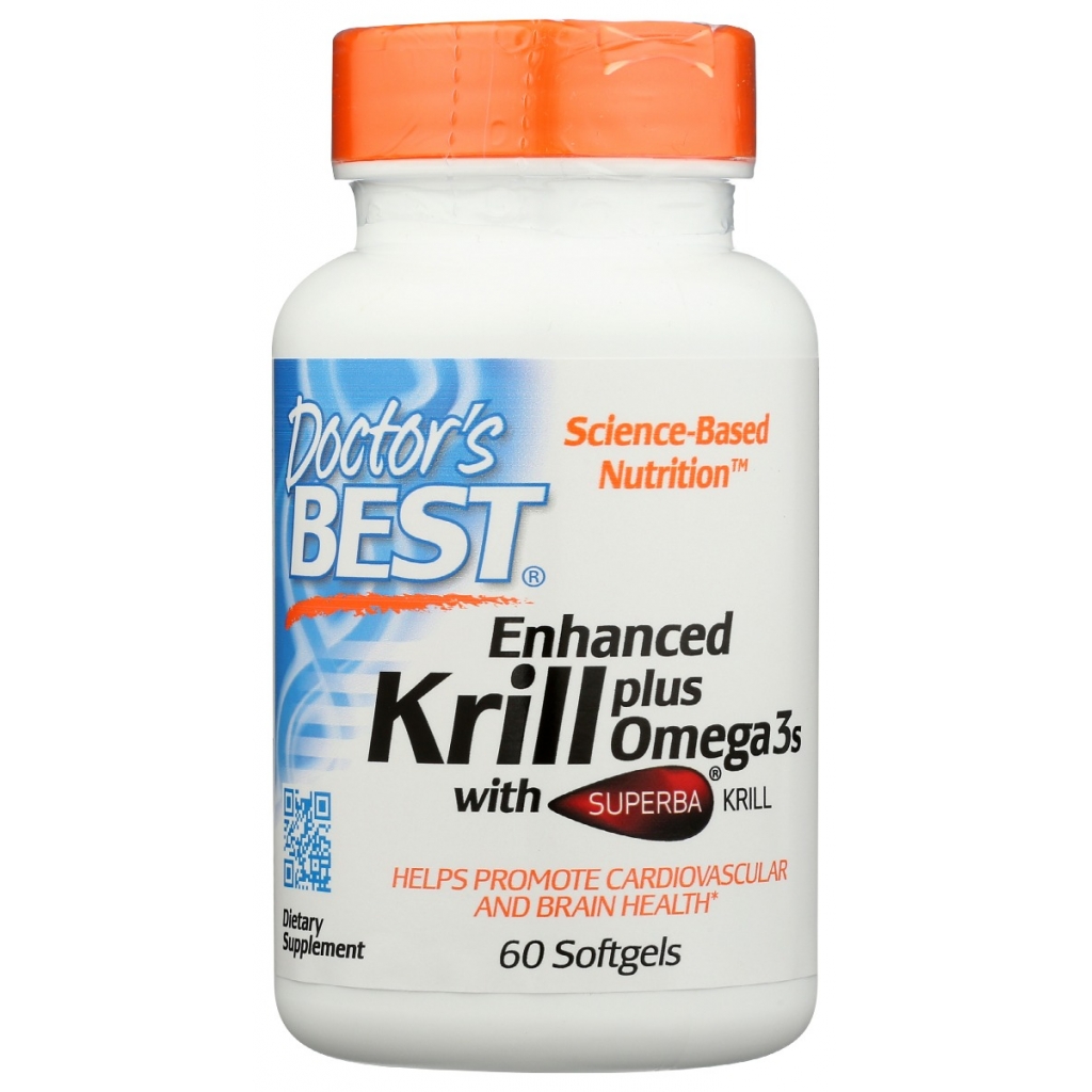 Enhanced Krill Omega-3 Supplement, Heart Health Support