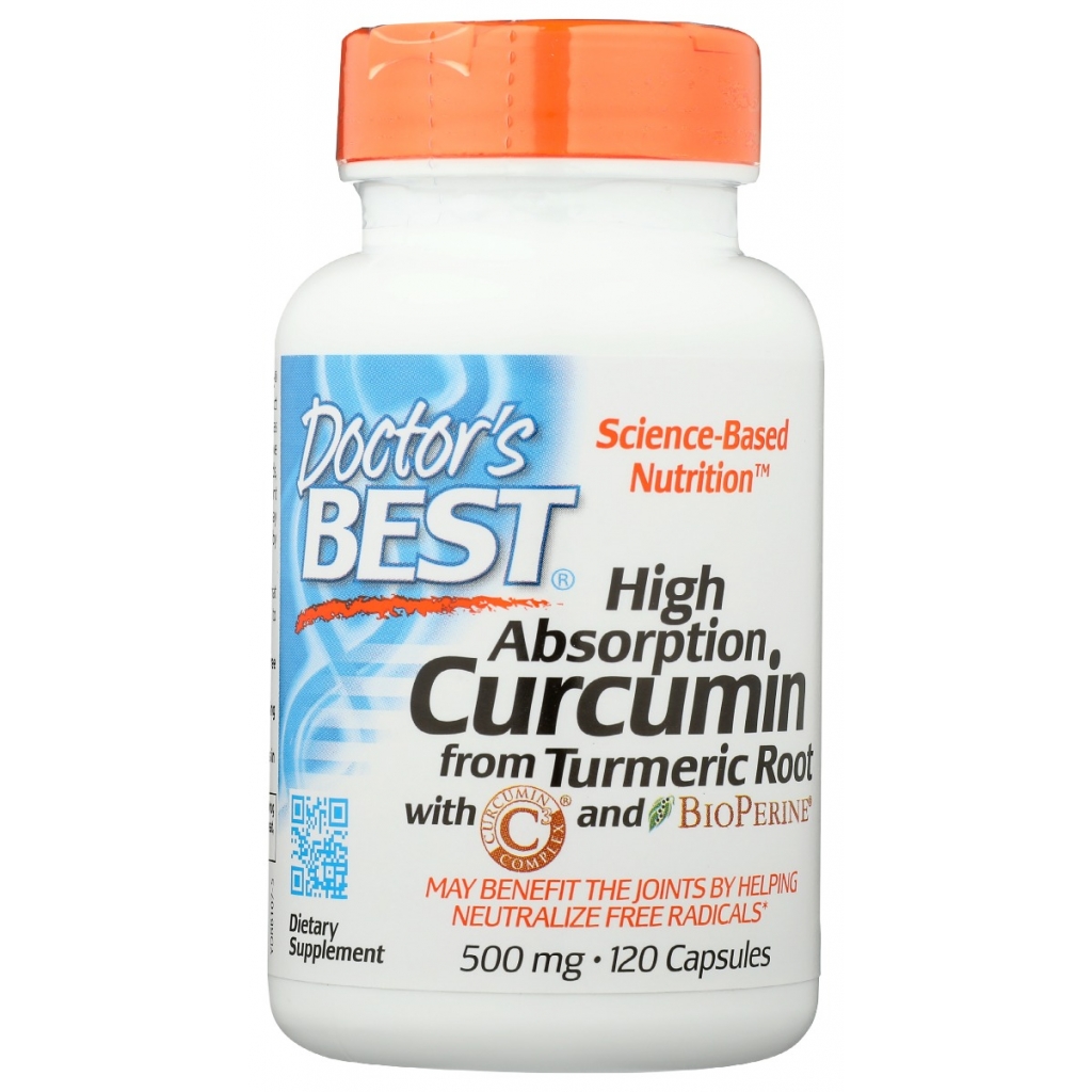 High Absorption Curcumin Supplement, 500mg