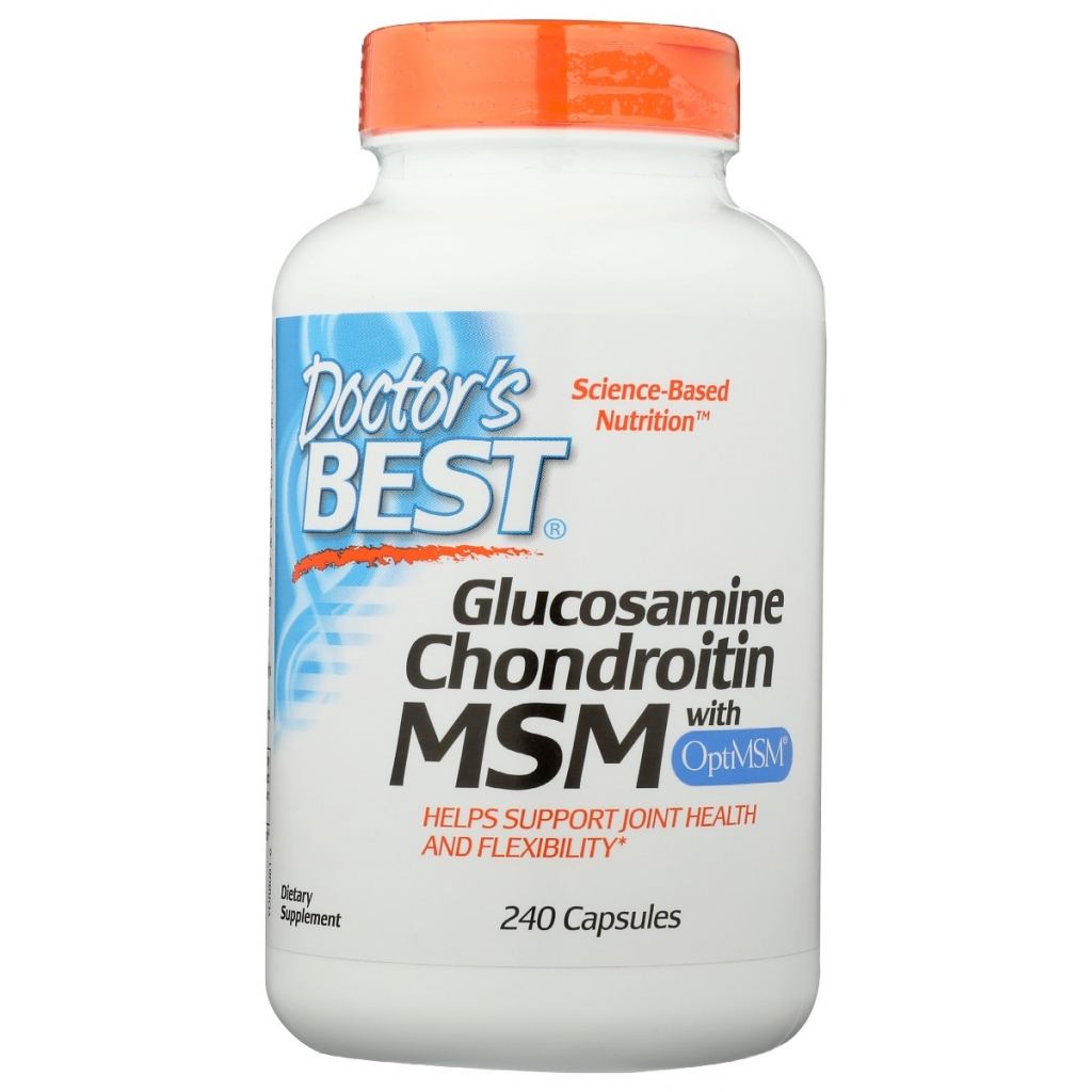 Glucosamine Chondroitin MSM, 240 Capsules