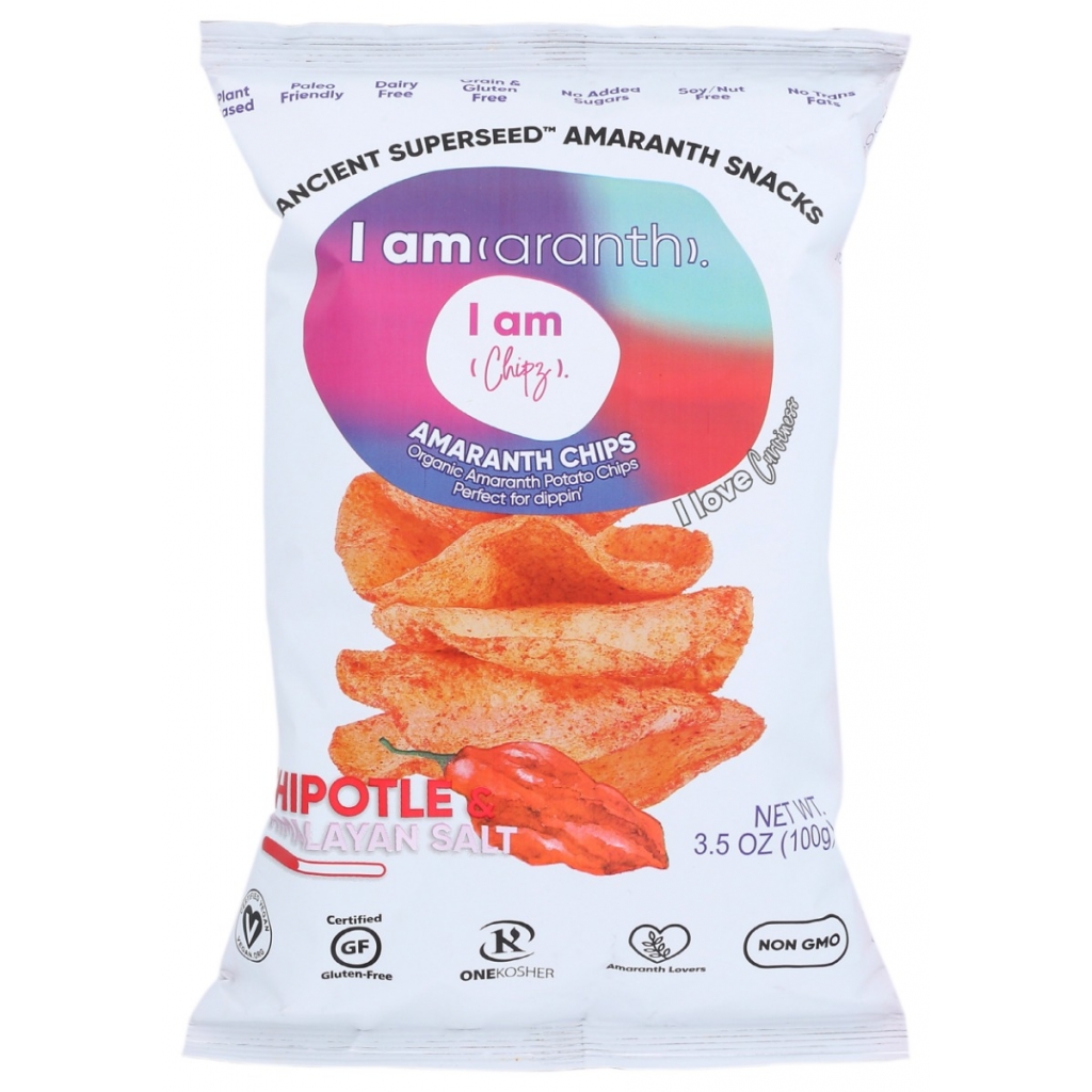 Chipotle & Himalayan Salt Flavored Chips - 3.5 Oz