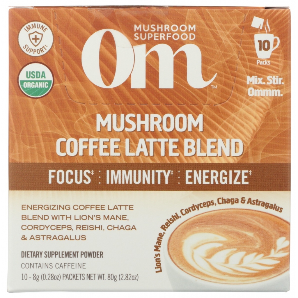 Mushroom Coffee Latte Blend, 2.82 oz